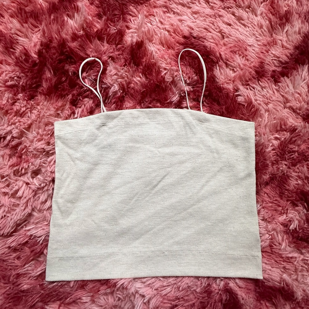 Bungee-Strap Crop Cami